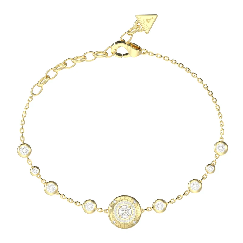 Guess Sparks Gold-coloured Bracelet JUBB06274JWYGS