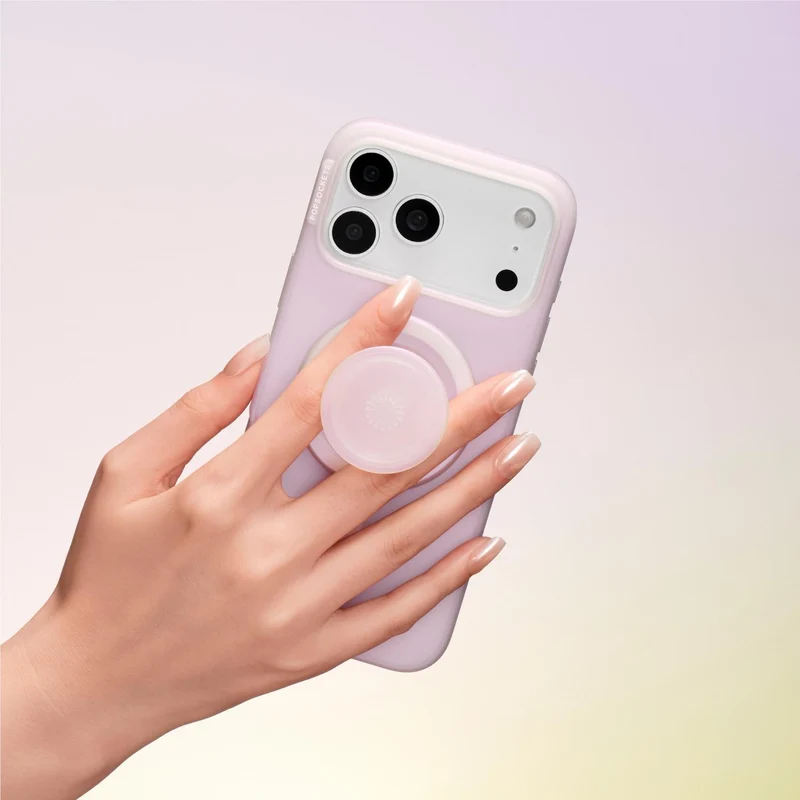 PopSockets PopCase MagSafe Slim Protective Case for iPhone 18 Pro Max (Opalescent)