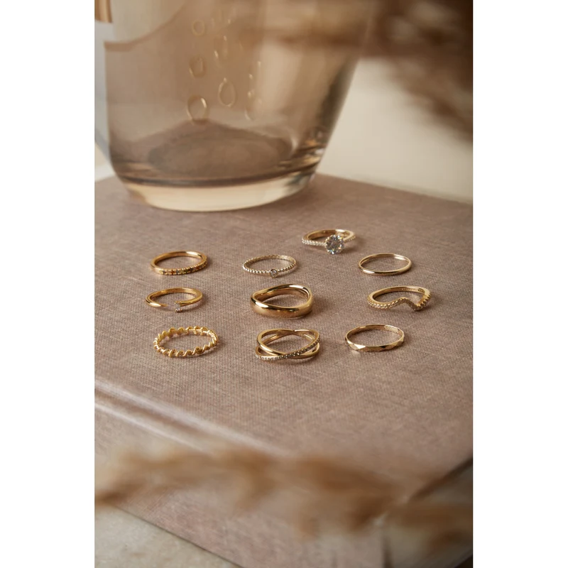 Swarovski Constella Goldfarbene Ring 5642619