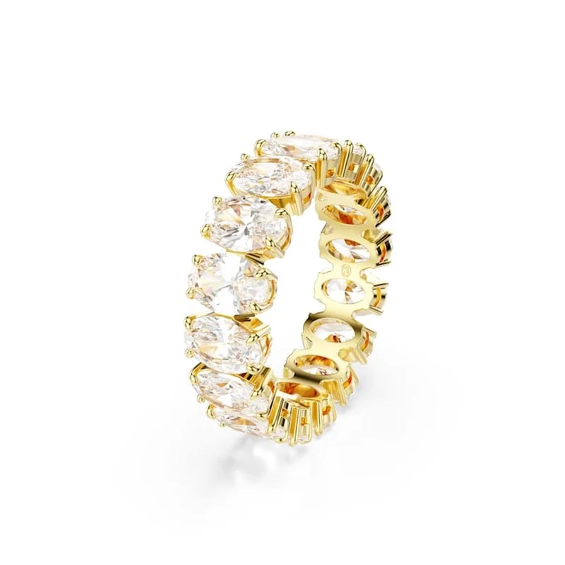 Swarovski Matrix Gold Coloured Ring 5707188