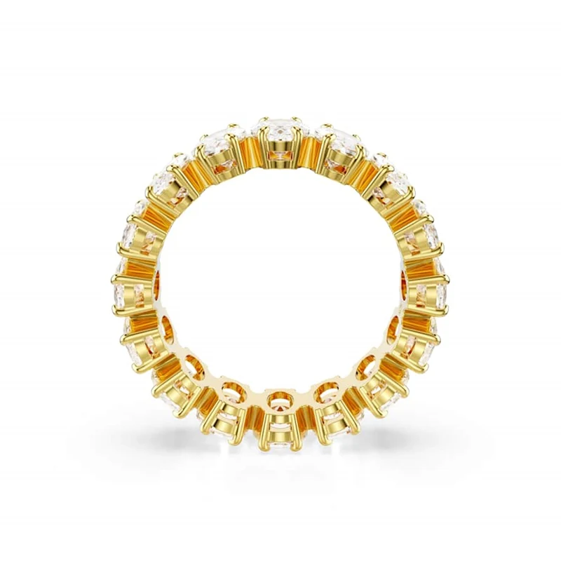 Swarovski Matrix Gold Coloured Ring 5707188