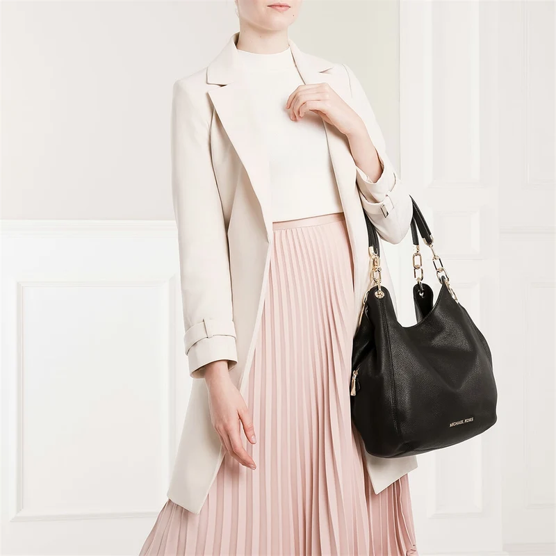 Michael Kors Lillie Schultertasche Schwarz 30T9G0LE3L-001