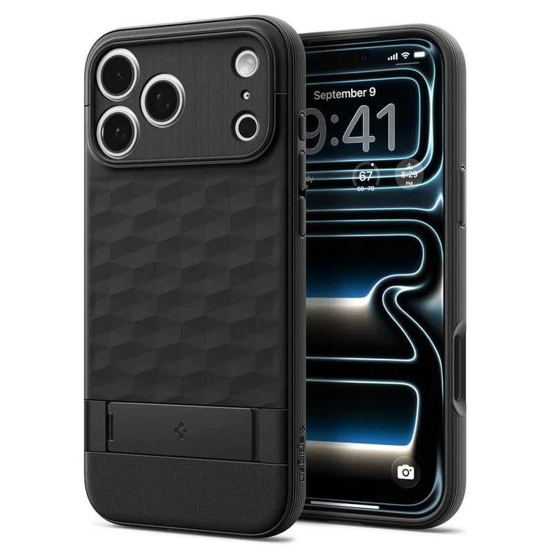 SPIGEN Parallax S MagSafe Case for iPhone 18 Pro Max/17 Pro Max (Black)