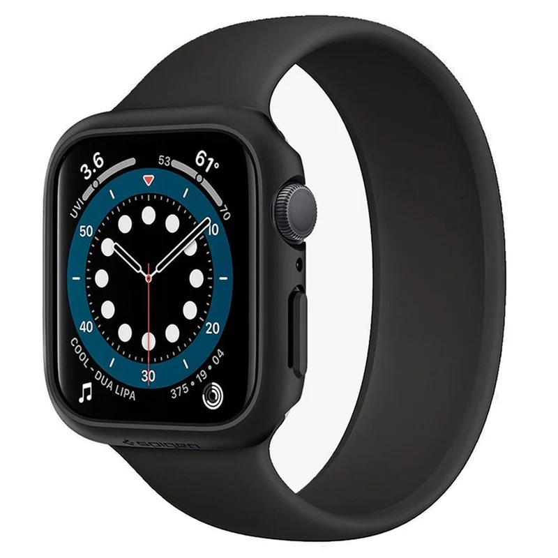 Spigen Apple Watch SE3/SE2/6/SE/5/4 44mm Thin Fit Case (Black)