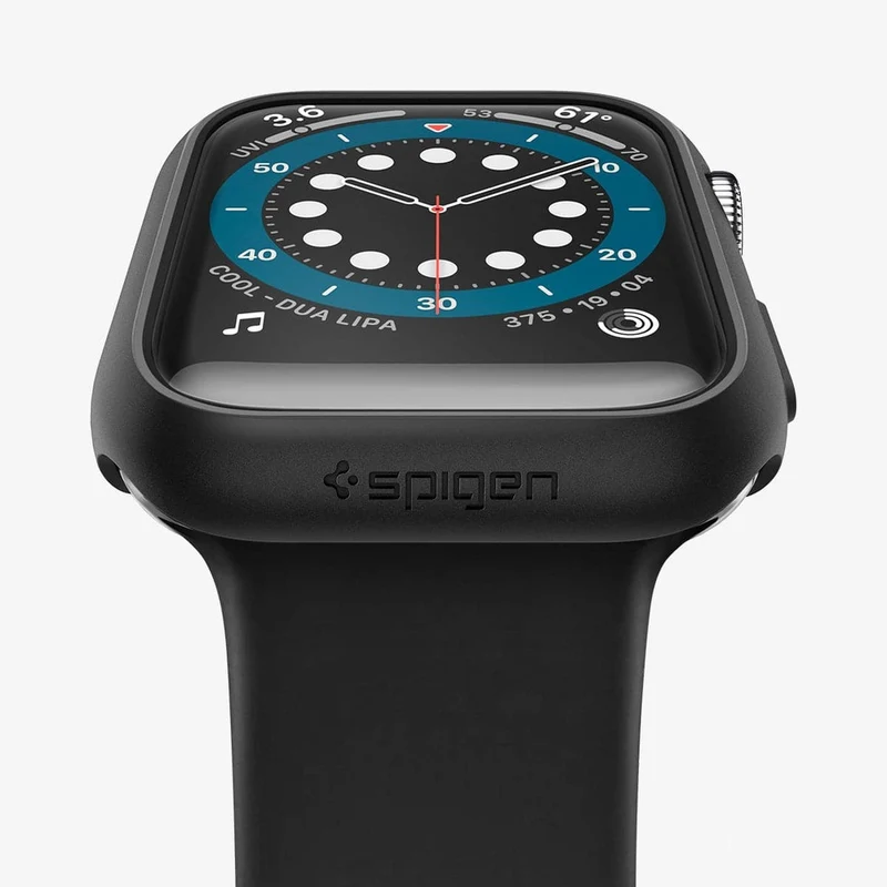 Spigen Apple Watch SE3/SE2/6/SE/5/4 44mm Thin Fit Case (Black)