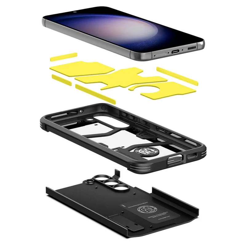 Spigen Samsung Galaxy S23 Plus Tough Armor Case - Black