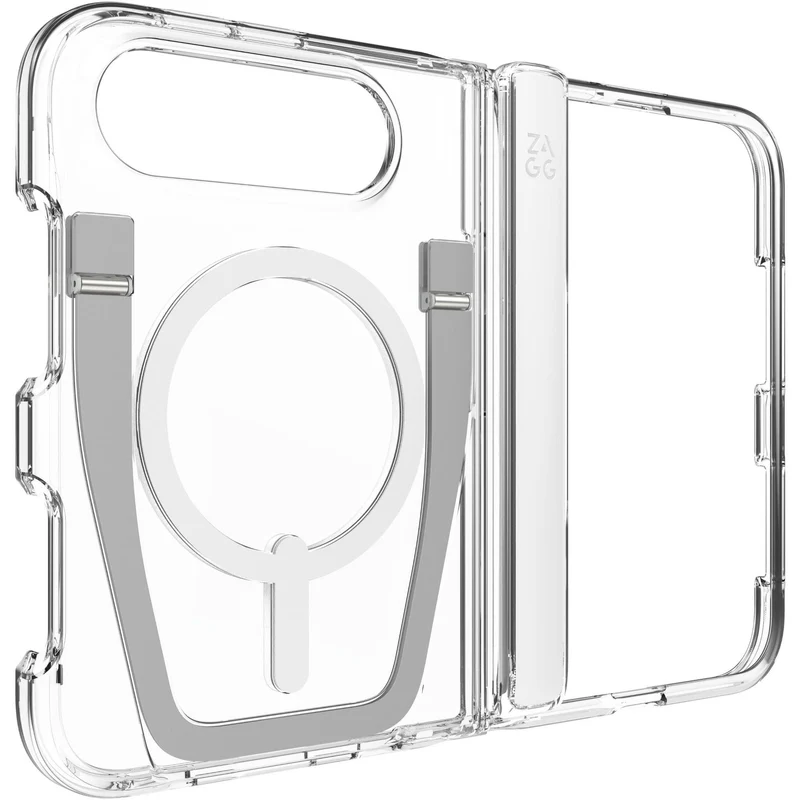 ZAGG Crystal Palace Snap KickStand case for iPhone Fold (Clear)