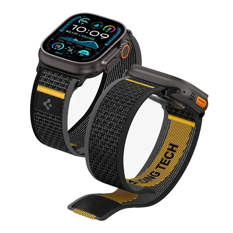 Spigen Apple Watch 49mm 46mm 45mm 44mm 42mm Athlex Air Band (Active Green)