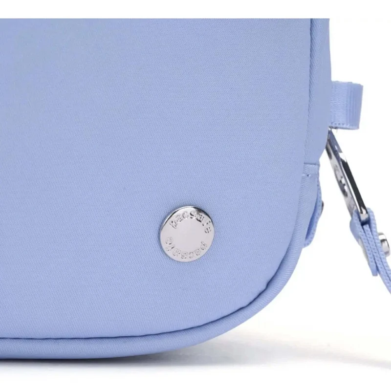 Pacsafe W Anti-Theft RFID Blocking Slashguard Micro Travel Sling Serenity Blue