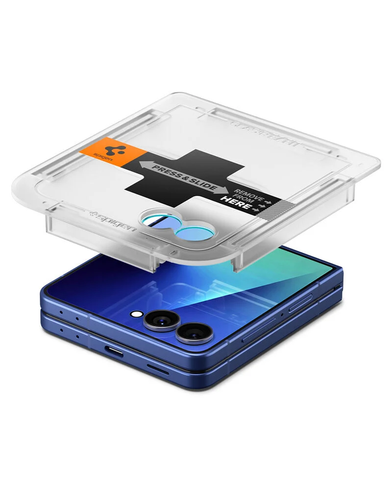 Spigen Galaxy Z Flip 8 / 7 Glas.tR EZ Fit Screen Protector 2PCS (Clear)
