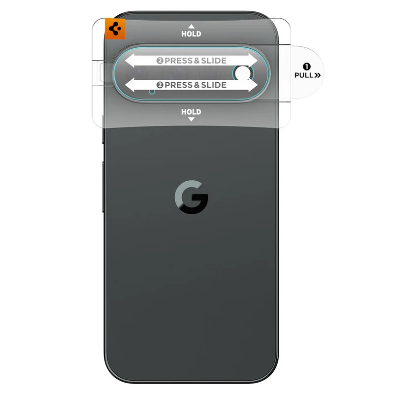 Spigen Google Pixel 11 Pro EZ Fit Pro GLAS.tR Optik 2PCS Camera Lens Glass Protector (Clear)
