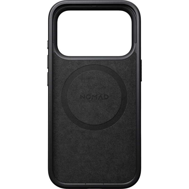NOMAD Leather Case for iPhone 18 Pro (Black ECCO)