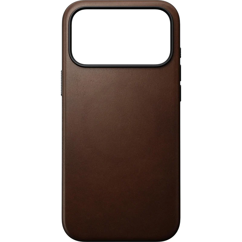 NOMAD Leather Case for iPhone 18 Pro Max (Brown ECCO)