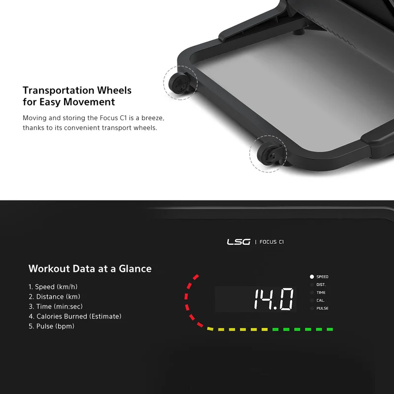 LSG Fitness Focus C1 Treadmill