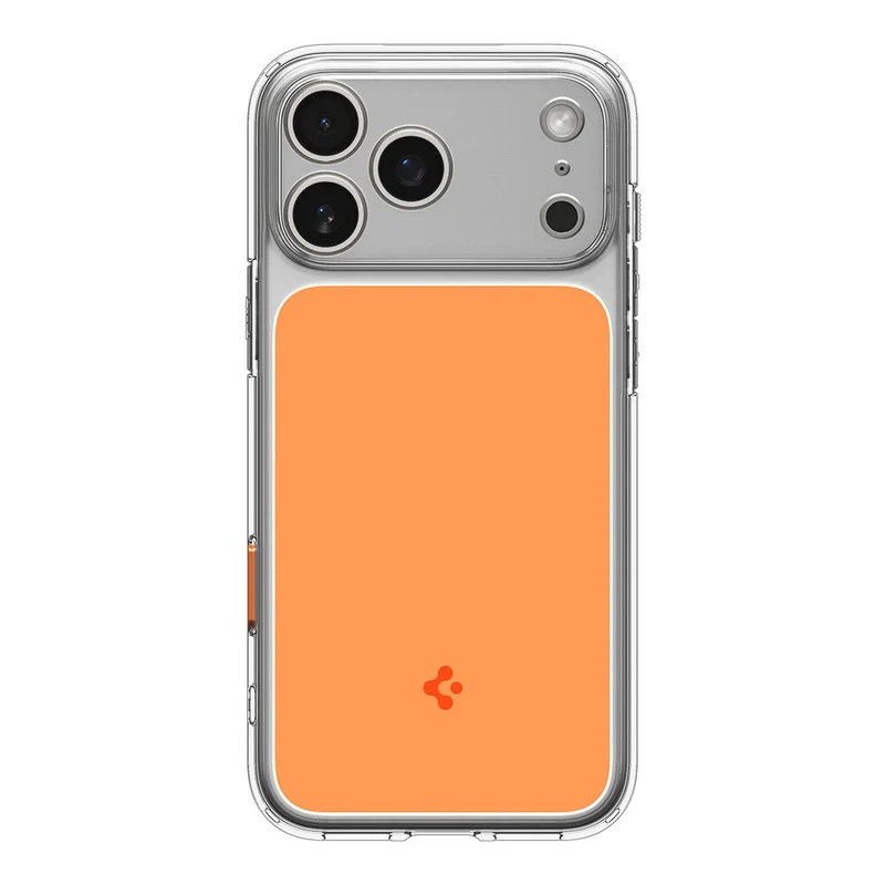 SPIGEN Ultra Hybrid T MagSafe Case for iPhone 18 Pro/17 Pro (Glossy Orange)