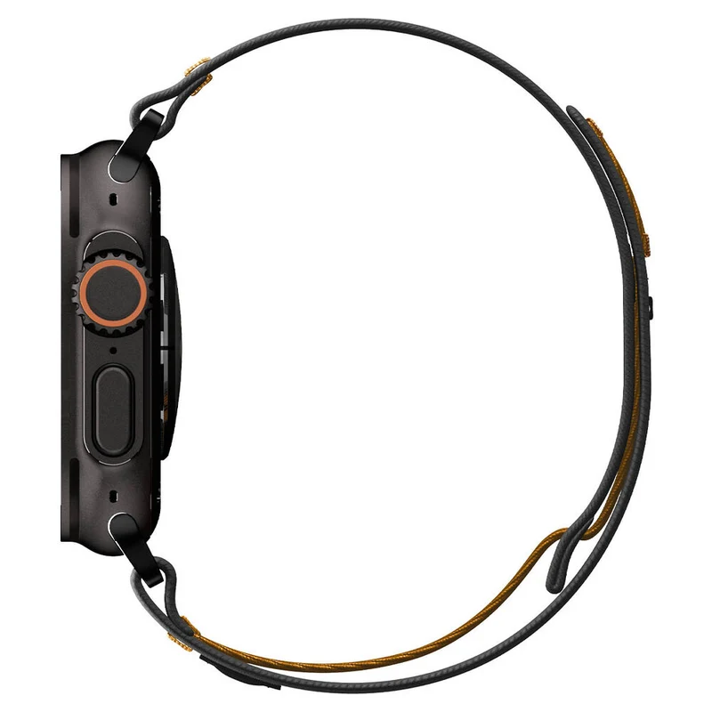 Spigen Apple Watch 49mm 46mm 45mm 44mm 42mm Athlex Air 2 Band (Active Black Orange)