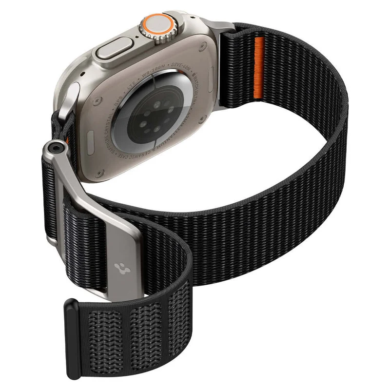 Spigen Apple Watch 49mm 46mm 45mm 44mm 42mm DuraPro Flex Ultra Band (Black)