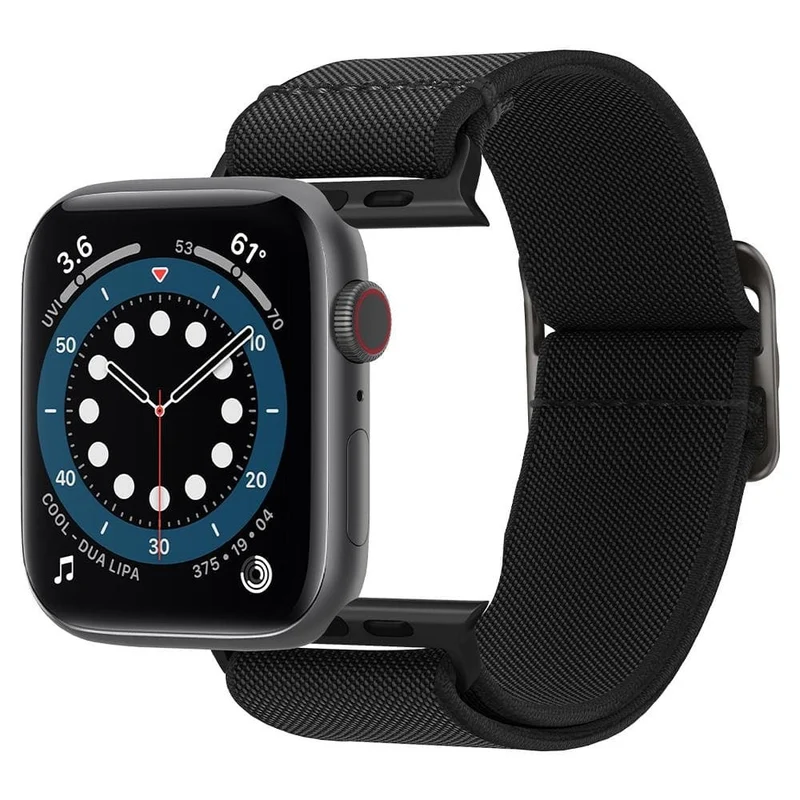 Spigen Apple Watch 49mm 46mm 45mm 44mm 42mm Lite Fit Band (Black)