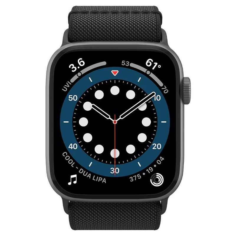 Spigen Apple Watch 49mm 46mm 45mm 44mm 42mm Lite Fit Band (Black)