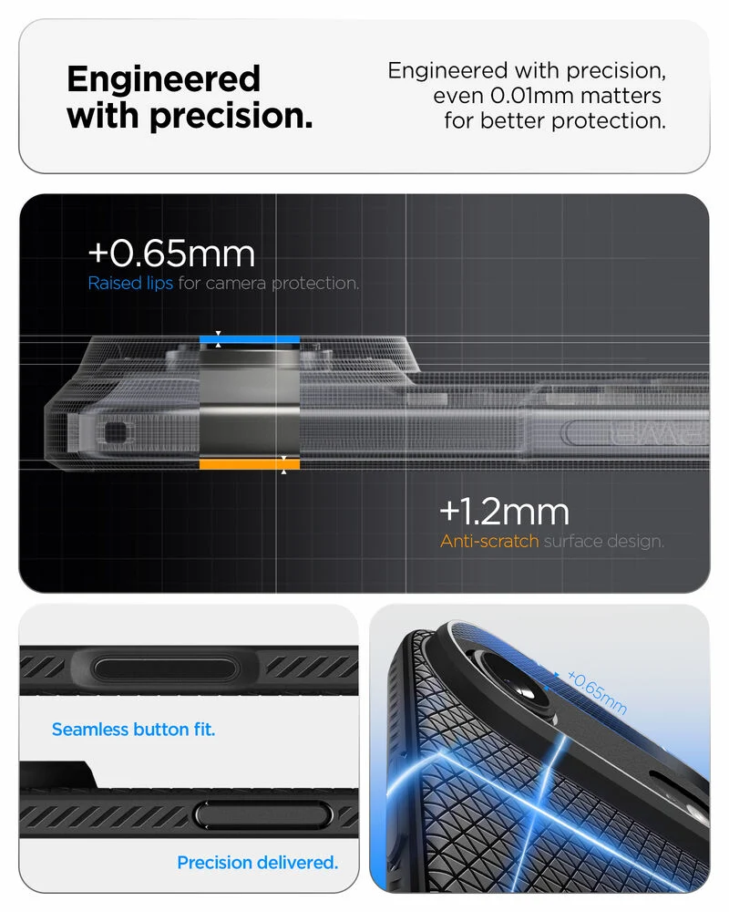 SPIGEN Liquid Air Case for iPhone 18 Pro/17 Pro (Black)