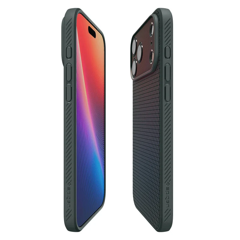 SPIGEN Liquid Air Case for iPhone 18 Pro/17 Pro (Abyss Green)