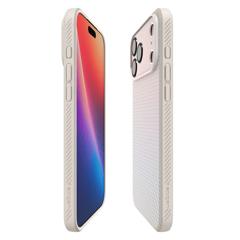 SPIGEN Liquid Air Case for iPhone 18 Pro/17 Pro (Natural Titanium)