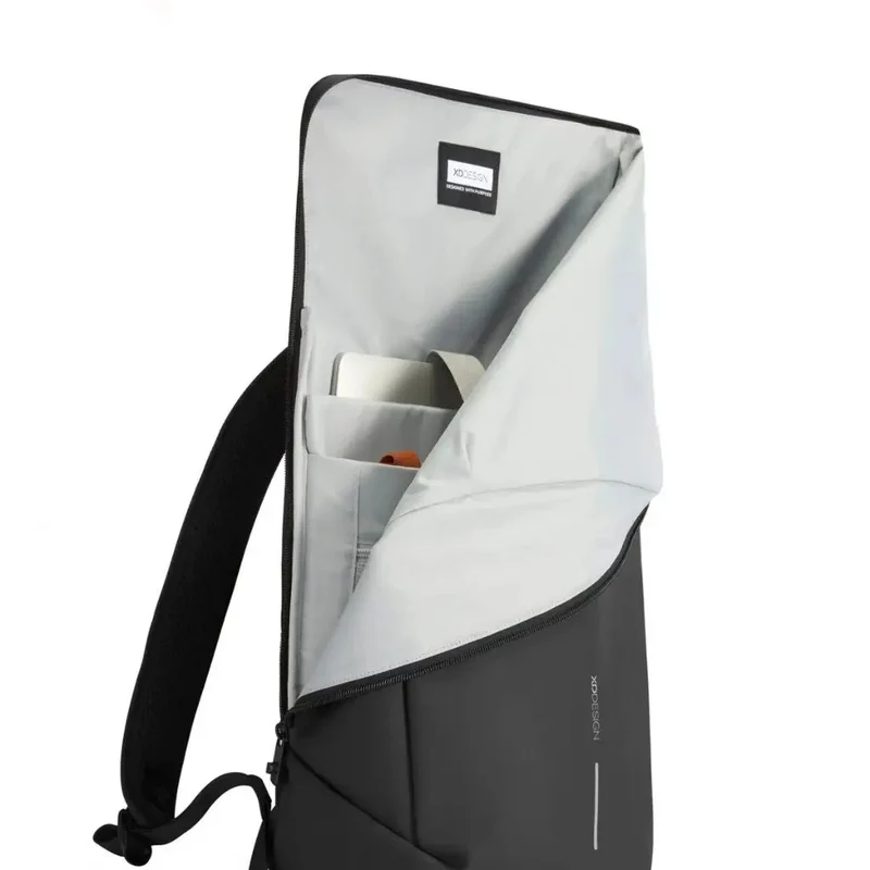XD Design Urban Flip Top 16" Laptop Backpack - Black