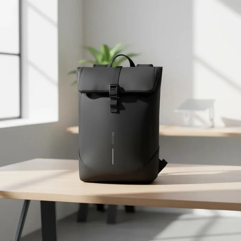 XD Design Urban Flip Top 16" Laptop Backpack - Black