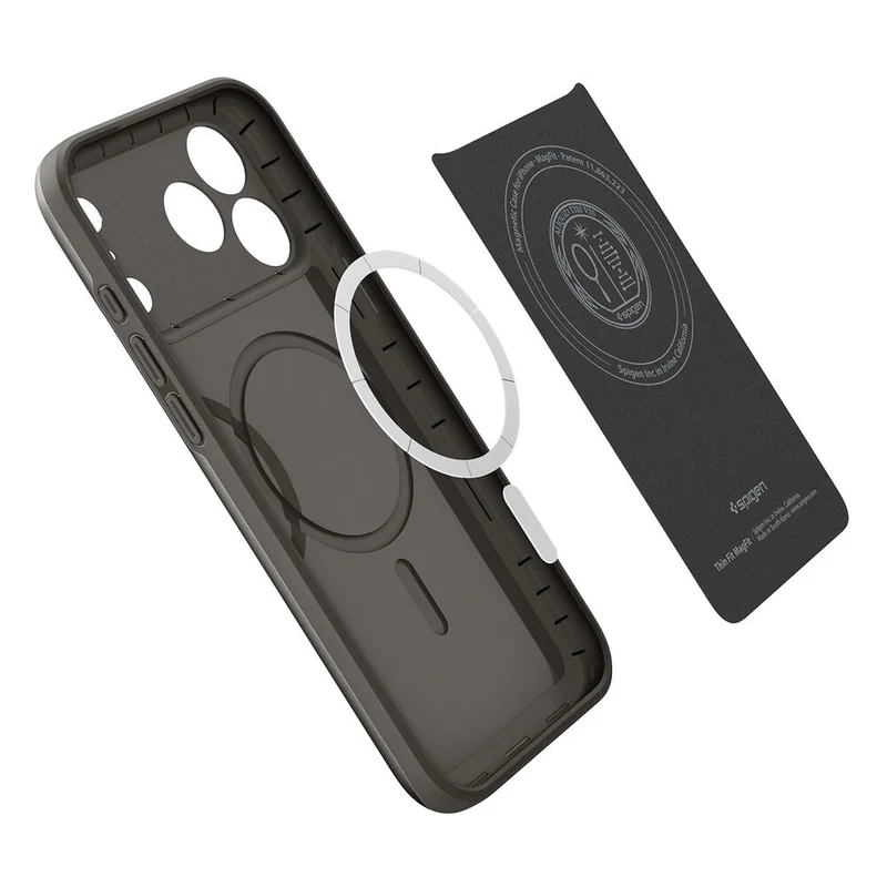 SPIGEN Thin Fit MagSafe Case for iPhone 18 Pro Max/17 Pro Max (Gunmetal)
