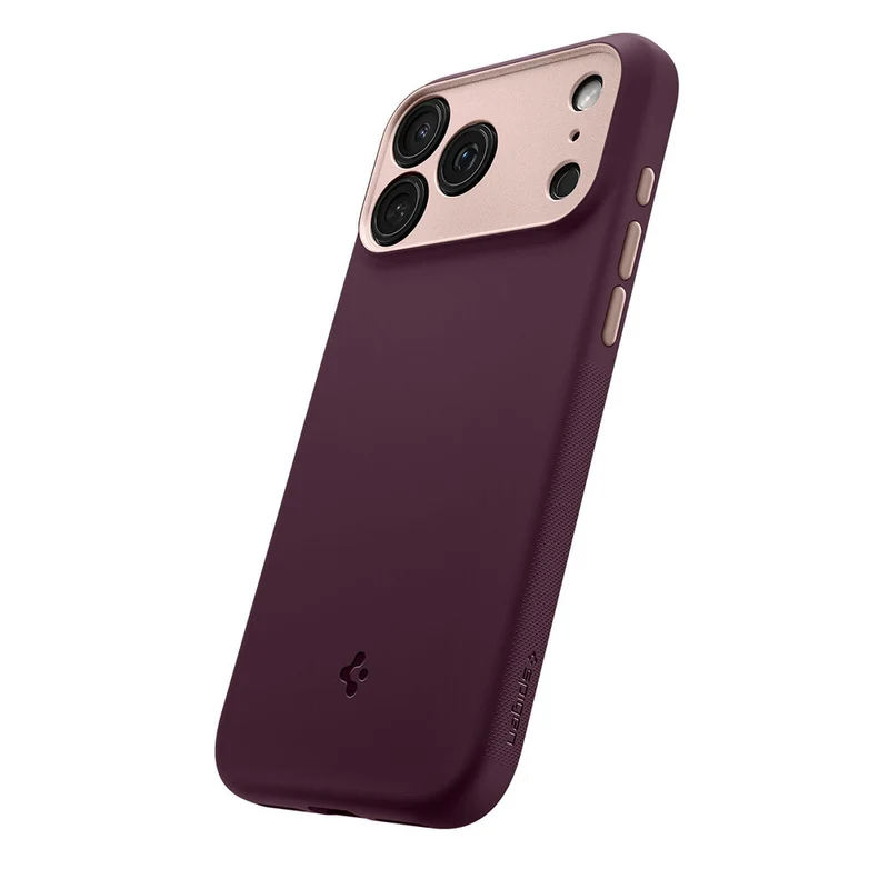 SPIGEN Nano Pop MagSafe Case for iPhone 18 Pro/17 Pro (Burgundy Bean)