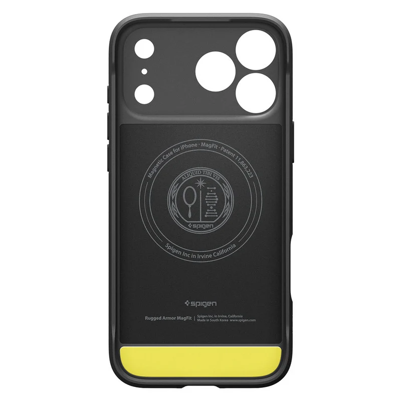 SPIGEN Rugged Armor MagSafe Case for iPhone 18 Pro Max/17 Pro Max (Black)