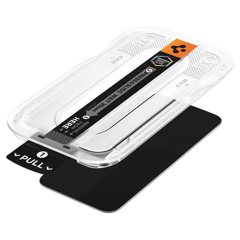 Spigen Google Pixel 11 / 10 GLAS.tR EZ Fit Pro Privacy 2PCS Glass Screen Protector (Black)