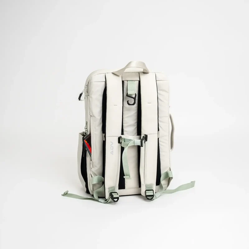 ADV 32L Flex Backpack Bag for Tennis and Pickleball with 16" Laptop Sleeve in Dune (Beige/Tan)