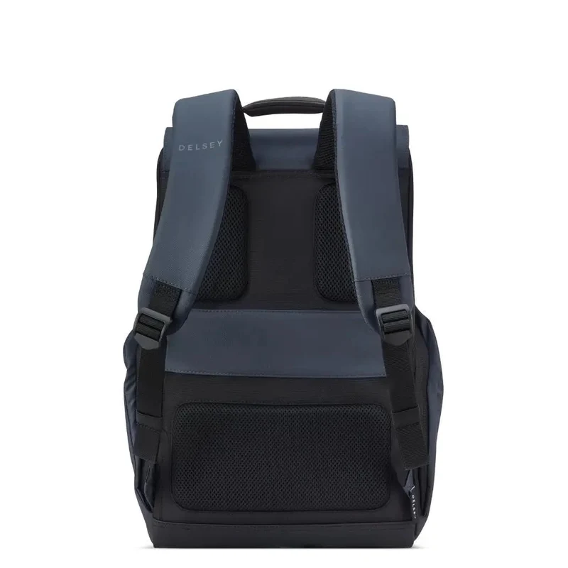 Delsey Securflap 15.6" Laptop Backpack Black