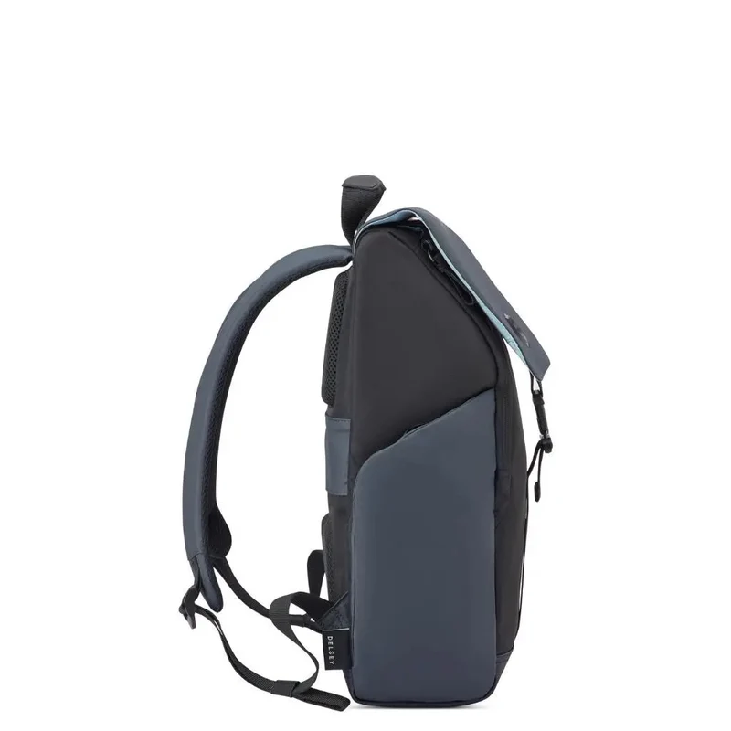 Delsey Securflap 15.6" Laptop Backpack Black