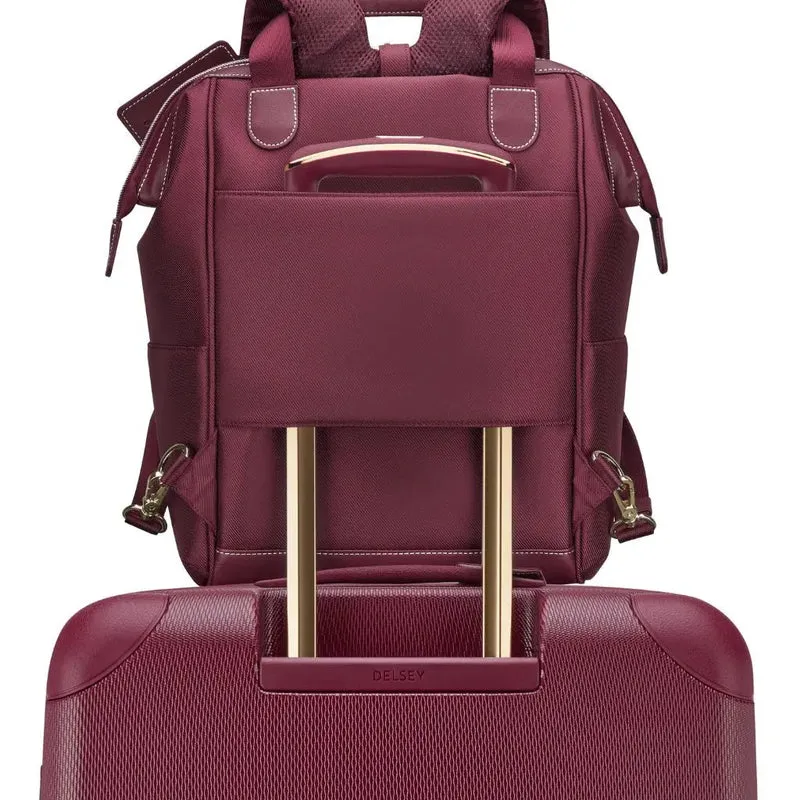 Delsey Chatelet Air 2.0 14" Laptop Tote Backpack - Burgundy