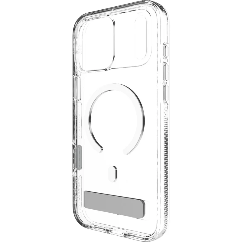 ZAGG Crystal Palace Snap KickStand Case for iPhone 18 Pro Max/17 Pro Max (Clear)