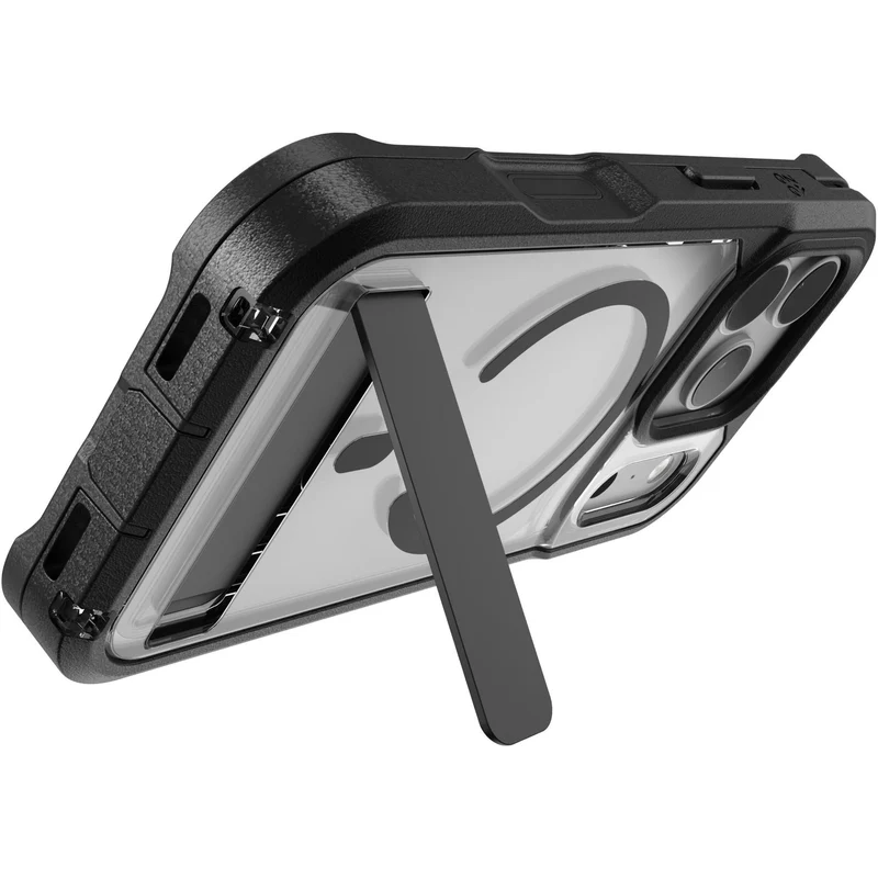 ZAGG Rainier Snap KickStand Case for iPhone 18 Pro/17 Pro (Black)
