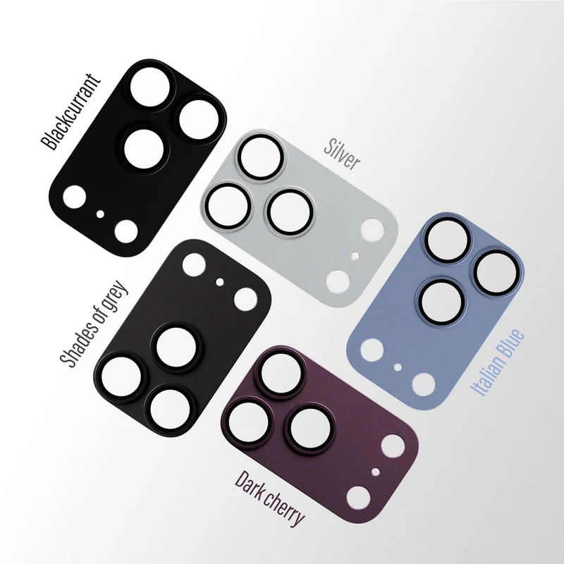 PanzerGlass Fender Camera Protector for iPhone 18 Pro (Shades of Grey)