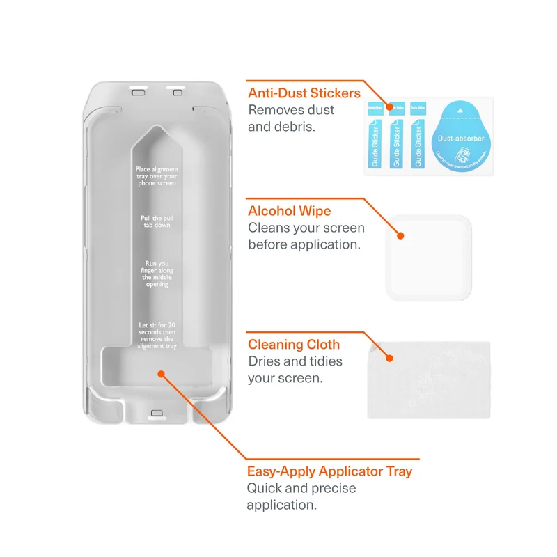 Cygnett CeramicGuard Glass Screen Protector for iPhone 18 Pro/17 Pro