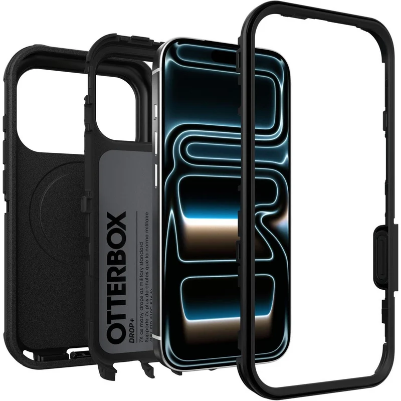 OtterBox Defender Pro Magnetic Case for iPhone 18 Pro (Black)