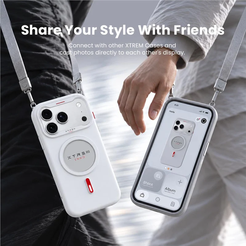 XTREM iPhone 18 Pro Max MagSafe Customisable Case (White)