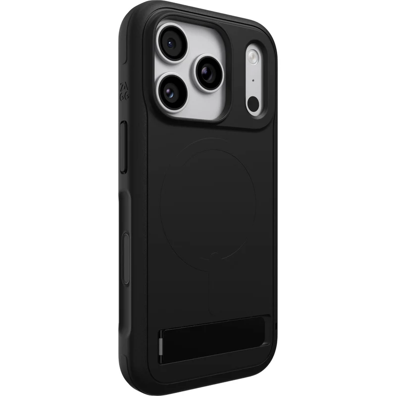 ZAGG Sedona Snap KickStand Case for iPhone 18 Pro/17 Pro (Black)