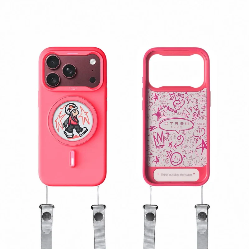 XTREM iPhone 18 Pro Max MagSafe Customisable Case (Berry Pink)