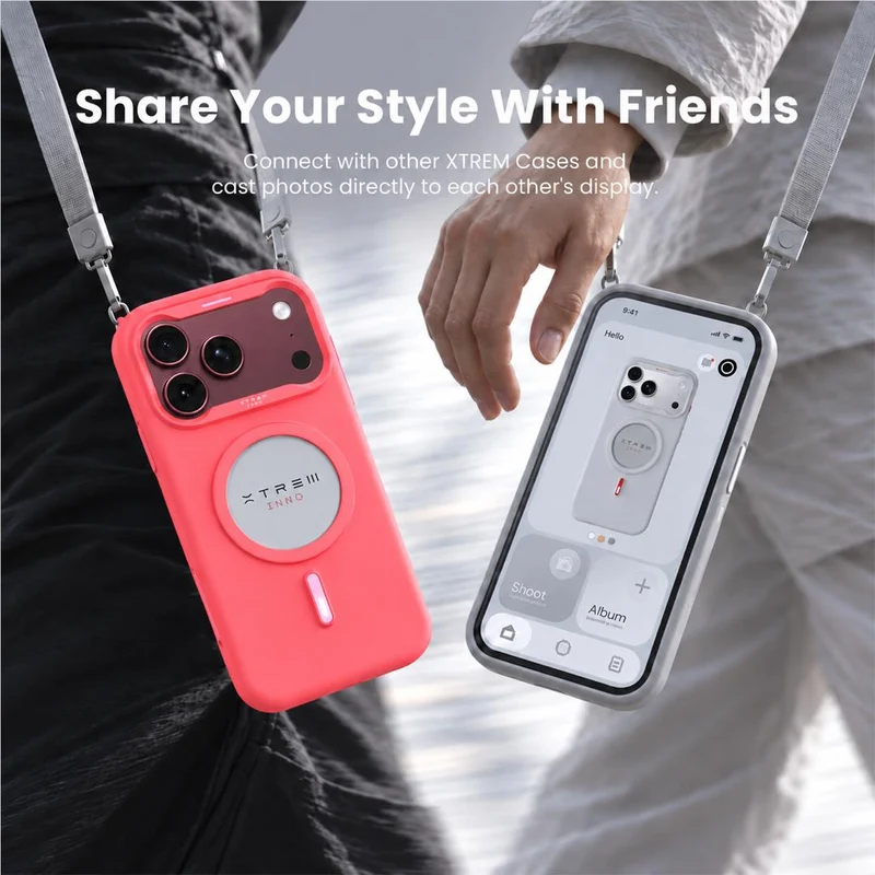 XTREM iPhone 18 Pro Max MagSafe Customisable Case (Berry Pink)