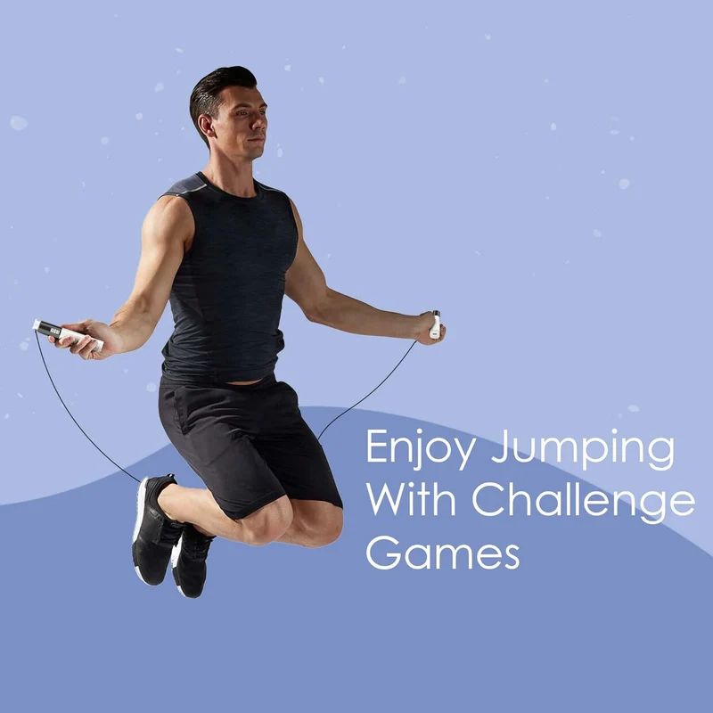ALLIUMS Smart Jump Rope with App Tracking, Bluetooth & Adjustable Length