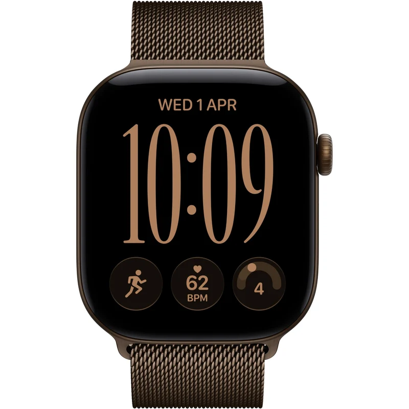 Apple Watch Series 12 42mm Dark Bronze Aluminium Case GPS + Cellular Dark Bronze Milanese Loop