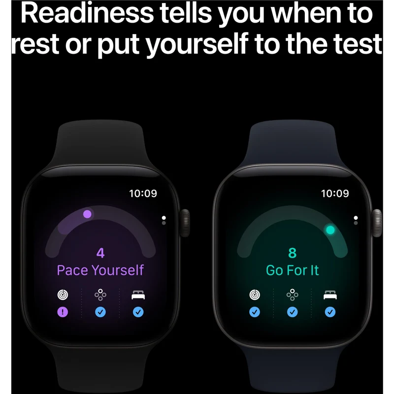 Apple Watch Series 12 42mm Night Blue Ceramic Case GPS + Cellular Sport Band (S/M) [Navy Blue]