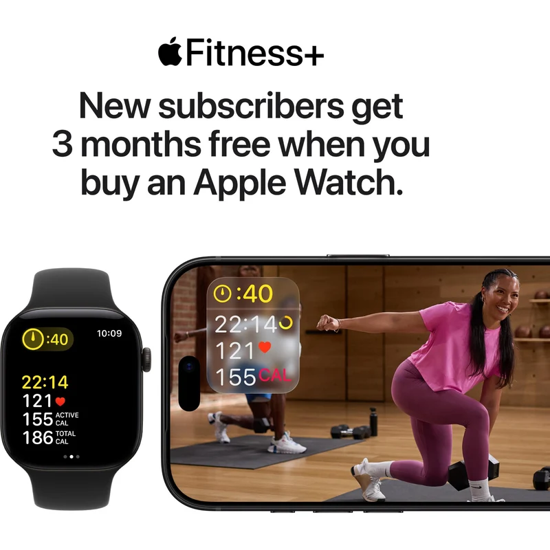 Apple Watch Series 12 42mm Dark Bronze Aluminium Case GPS Sport Band - (S/M) [Olive]