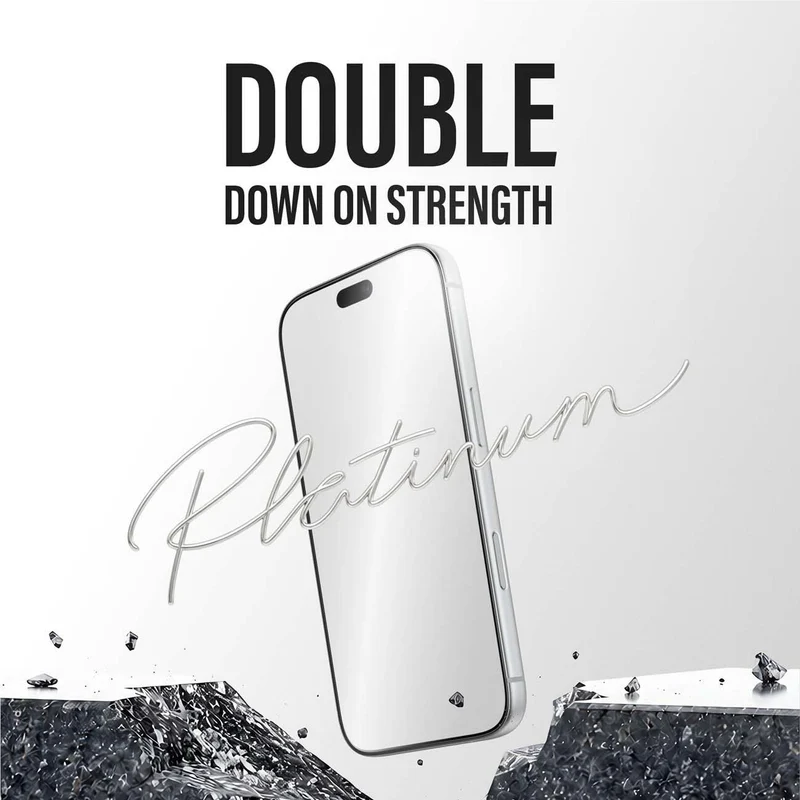 PanzerGlass Platinum Screen Protector for iPhone 18 Pro Max/17 Pro Max with FASTFIT IN-A-BOX